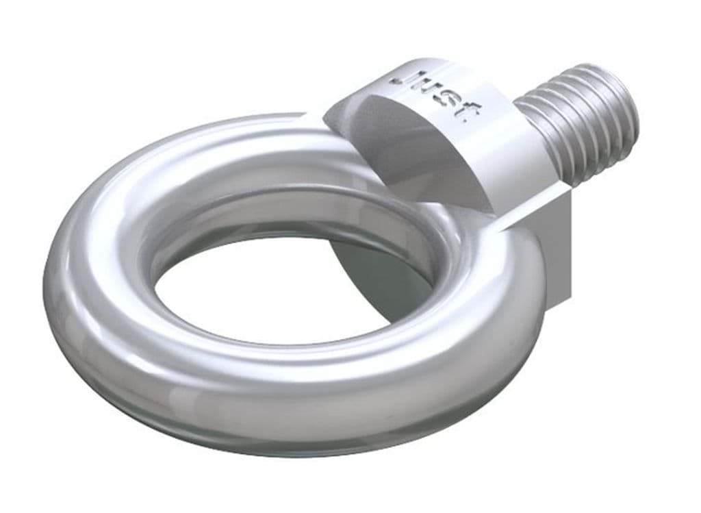 Bild von DIN 580 Edelstahl A2 M6 kleiner Grundkörper (rostfrei) Ringschrauben - Pkg. (1)