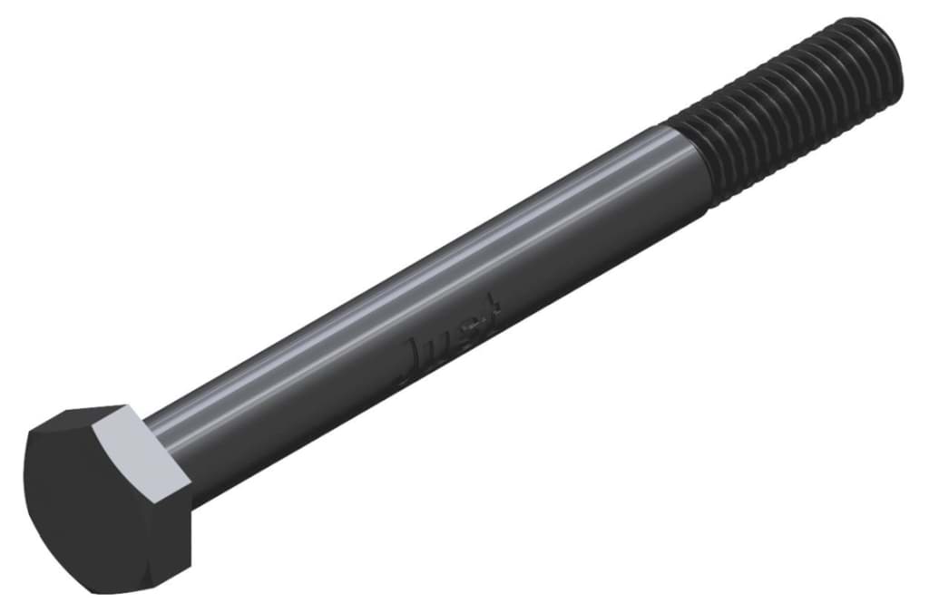 Bild von DIN 601 Mu (Stahl 4.6) M 10x30 (blank) Sechskantbauschrauben (Bauschrauben) - Pkg. (200)