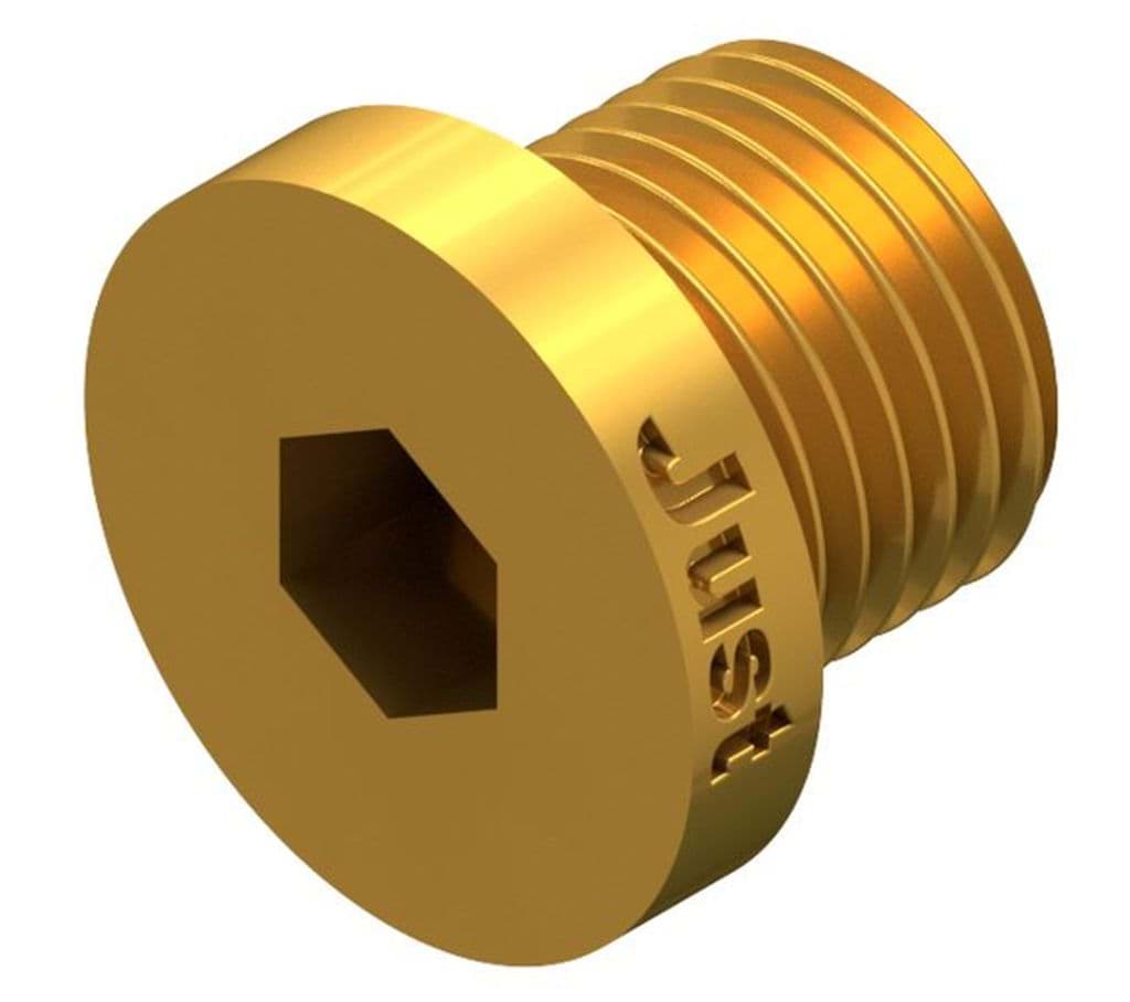 Bild von  ➤ Kategorie: DIN 908 Verschlussschrauben innen-6-kant-Bund (Messing blank)