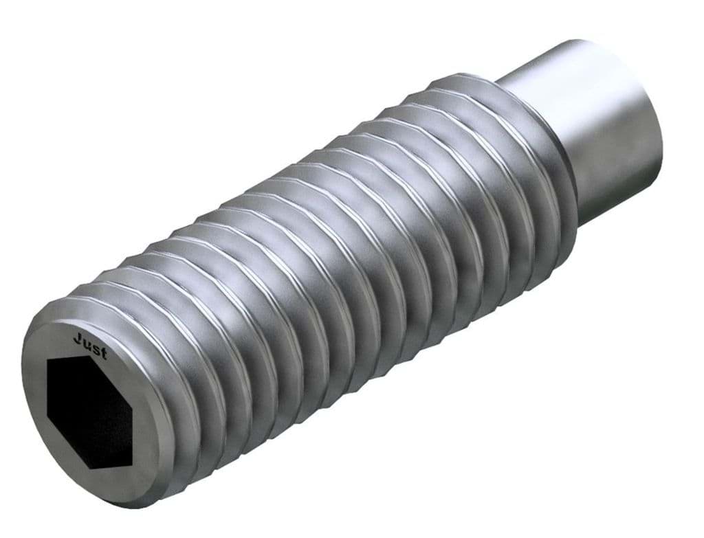 Bild für Kategorie DIN 915 ➤ Gewindestifte mit Zapfen (ISO 4028)