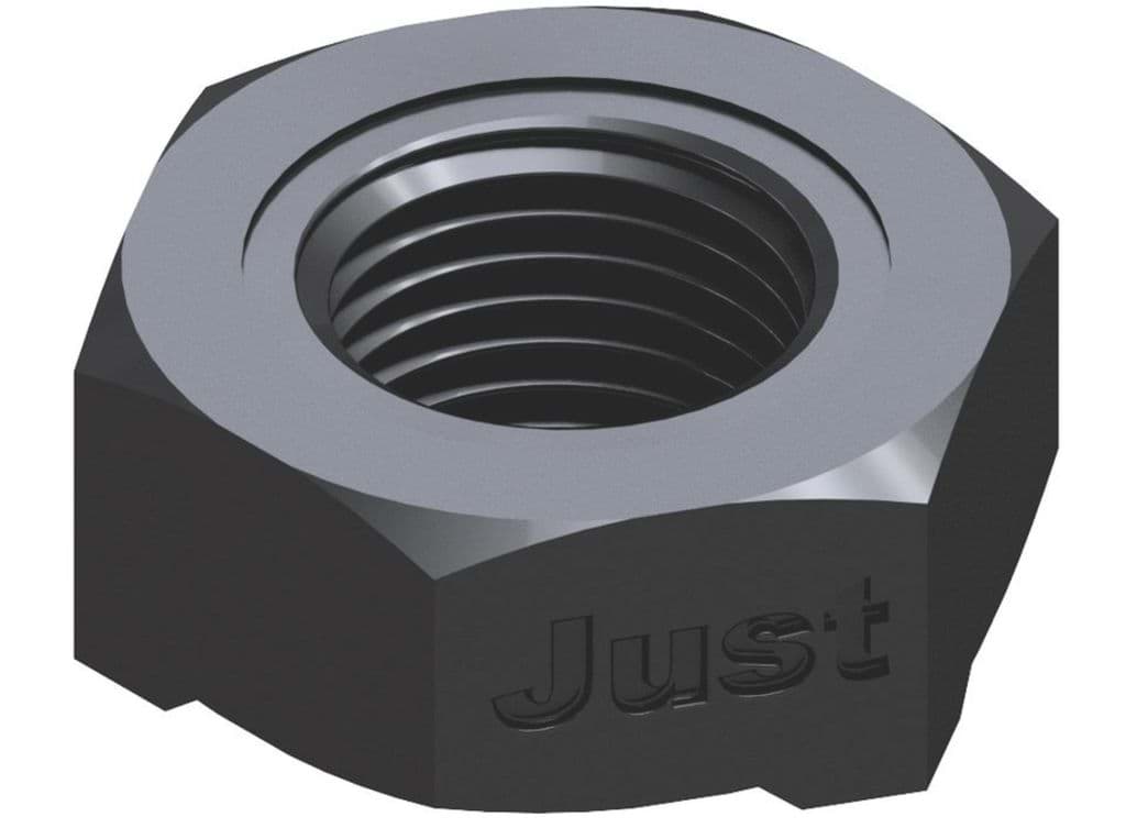 Bild von DIN 929 Stahl M 3 (blank) 6-kt -Schweißmuttern - Pkg. (1000)