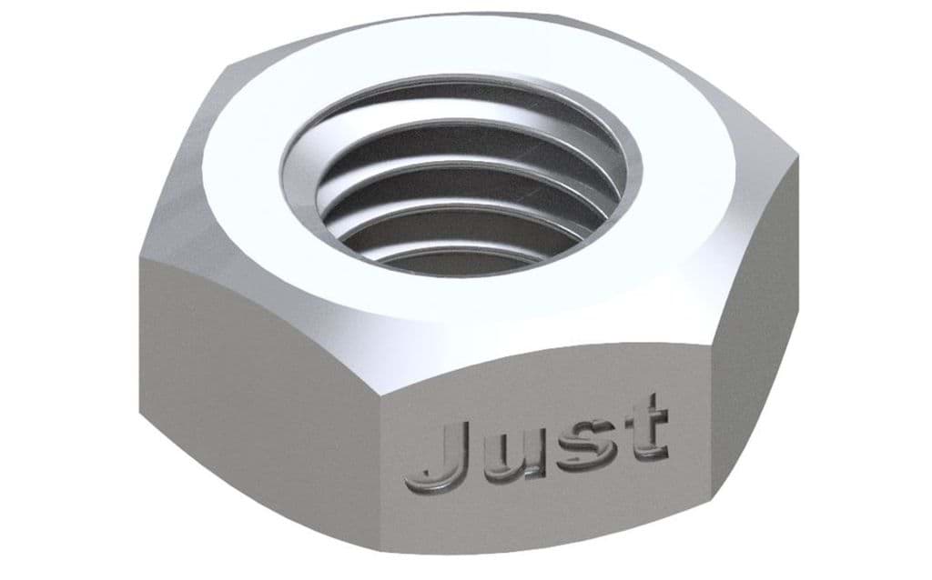Bild von ISO 4032 A4 M 5 -LH (rostfrei) Sechskantmuttern, Typ 1, Regelgewinde - Pkg. (100)