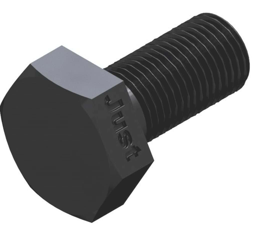 Bild von DIN 961 8.8 M 24x2x100 (blank) 6-kt Schr. mit Gew. bis Kopf, Feingew. - Pkg. (10)