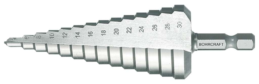 Bild für Kategorie Stufenbohrer 1760 – mit Bit-Schaft (¼" Sechskant)