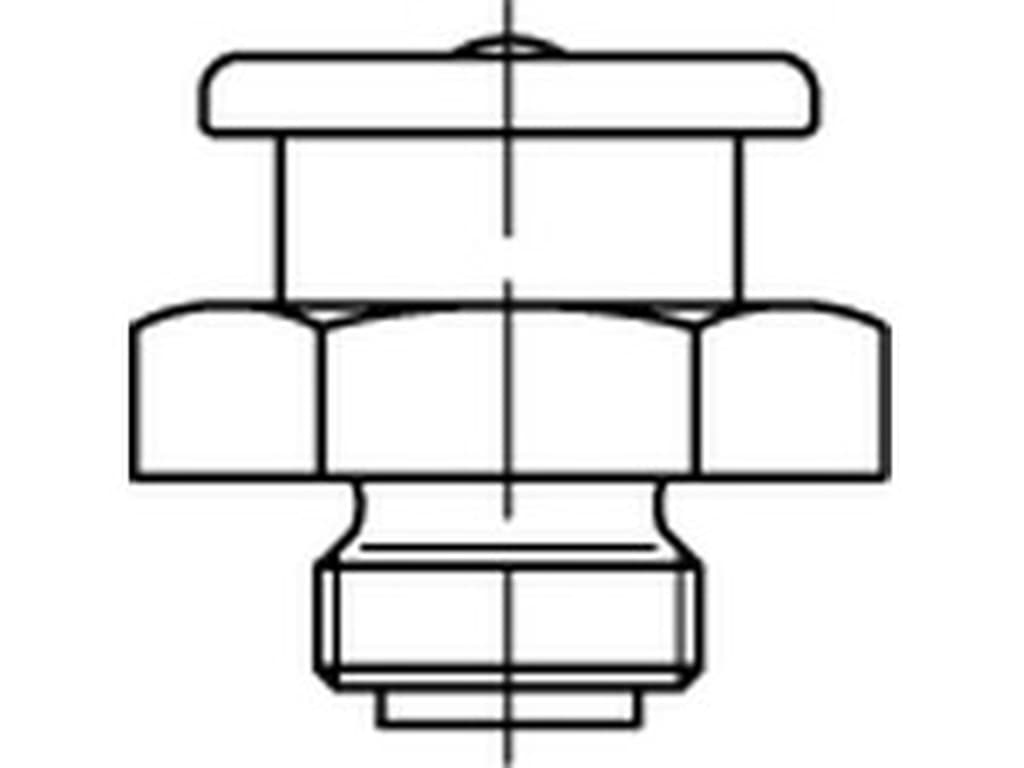 Bild für Kategorie DIN 3404 ➤ Flachschmiernippel mit rundem Kopf