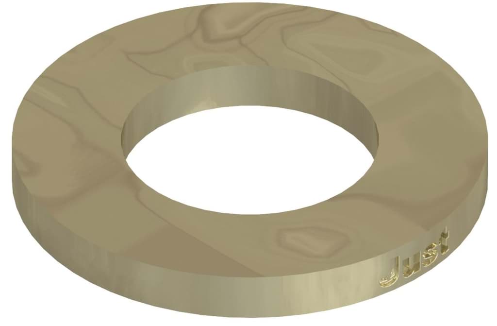 Bild von DIN 125 Stahl 140 HV A 3,2 (galv. vernickelt) Unterlegscheiben (gestanzt) - Pkg. (1000)
