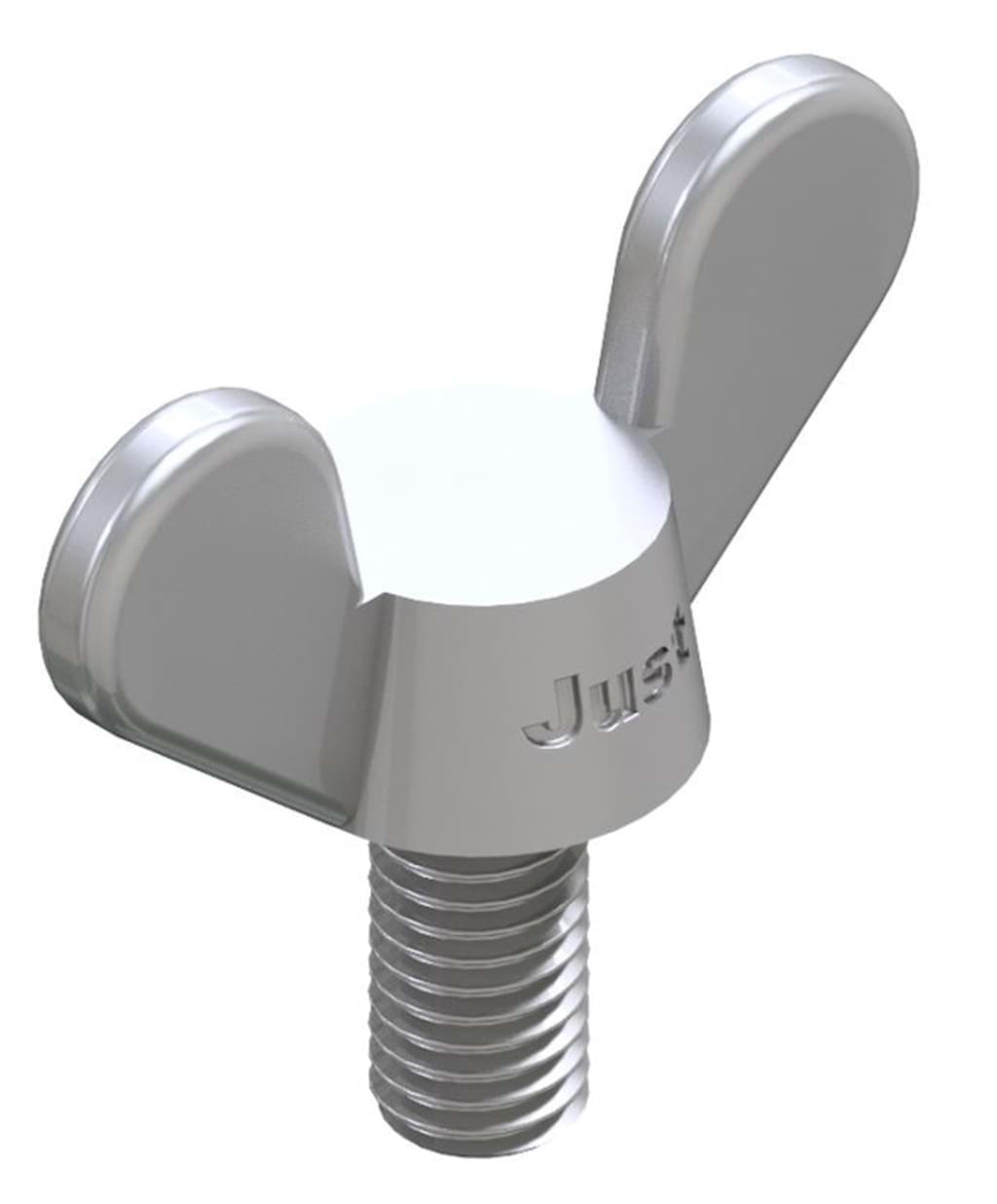 Bild von DIN 316 (Edelstahl A2) M 3x10 Flügelschrauben amerikanische Form - Pkg. (100)