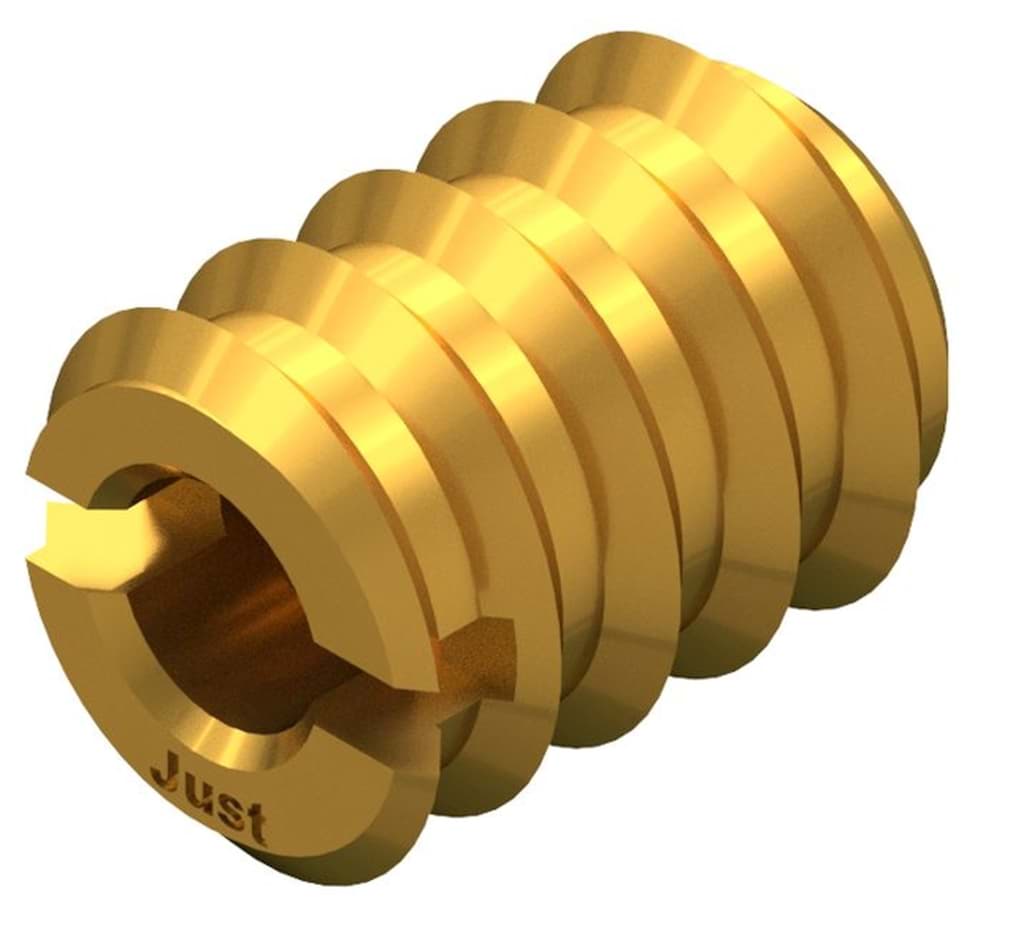 Bild von  ➤ Kategorie: DIN 7965 Einschraubmuttern - Rampamuffen (Messing blank)