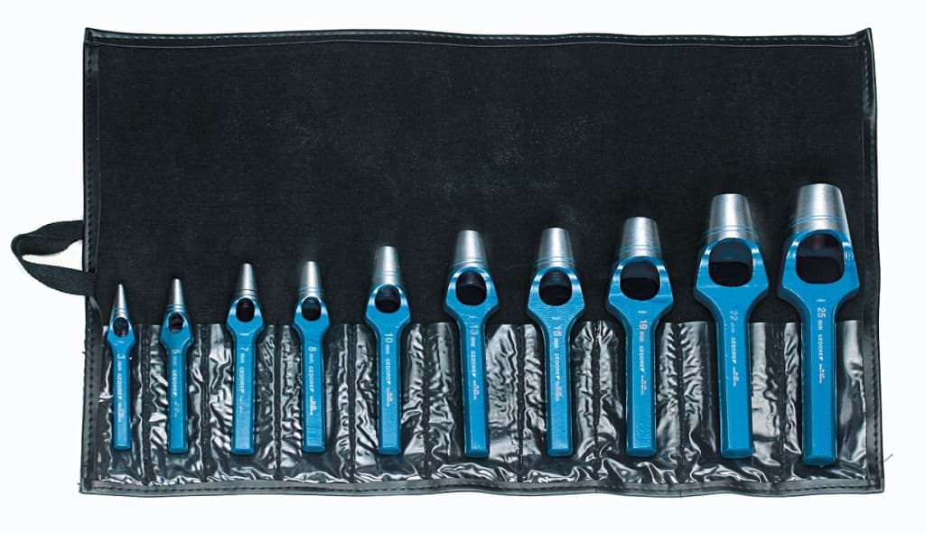 Bild von Gedore - Henkellocheisen-Satz, 7-teilig, 4-16 mm