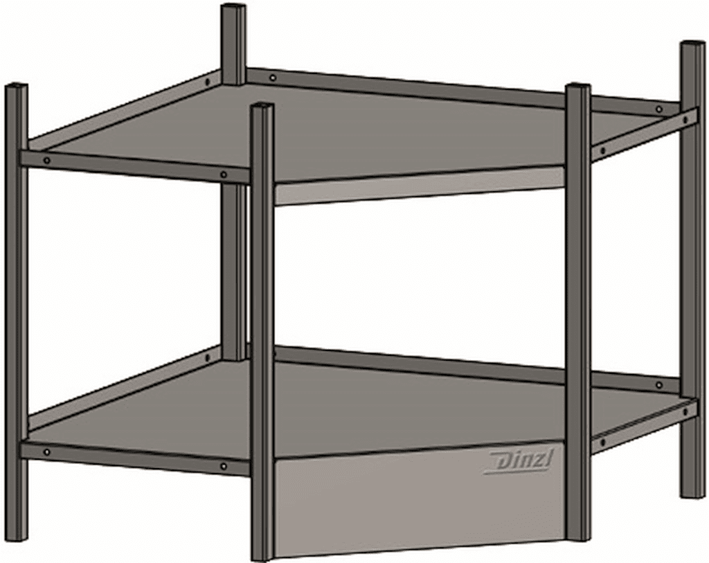 Bild von JURA-MODUL - Eckmodul - Boden - Bodeneckmodul