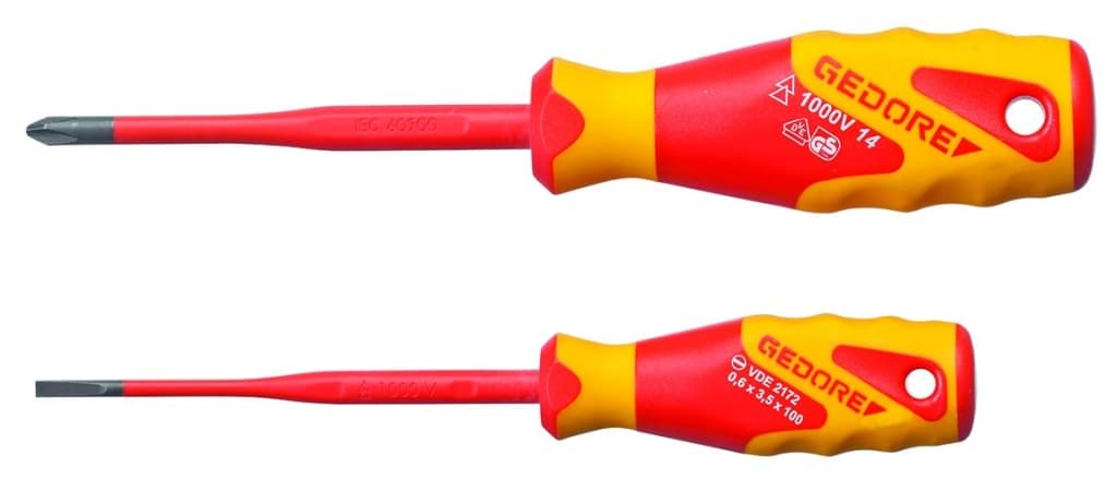Bild von Gedore - VDE-Schraubendreher-Satz SLIM DRIVE, 2-tlg