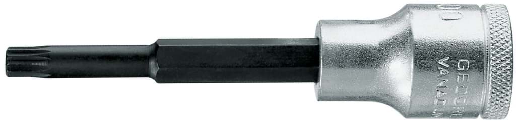 Bild von Schraubendrehereinsatz | 1/2" | Innenvielzahn | lang