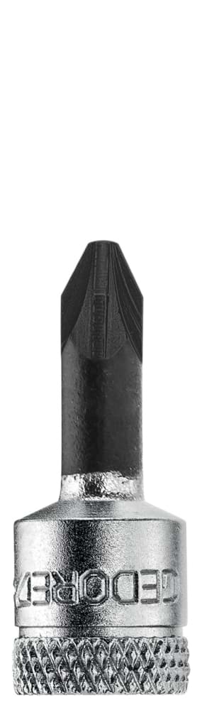 Bild von Schraubendrehereinsatz | 1/4" | kurz | Kreuzschlitz (PZ)