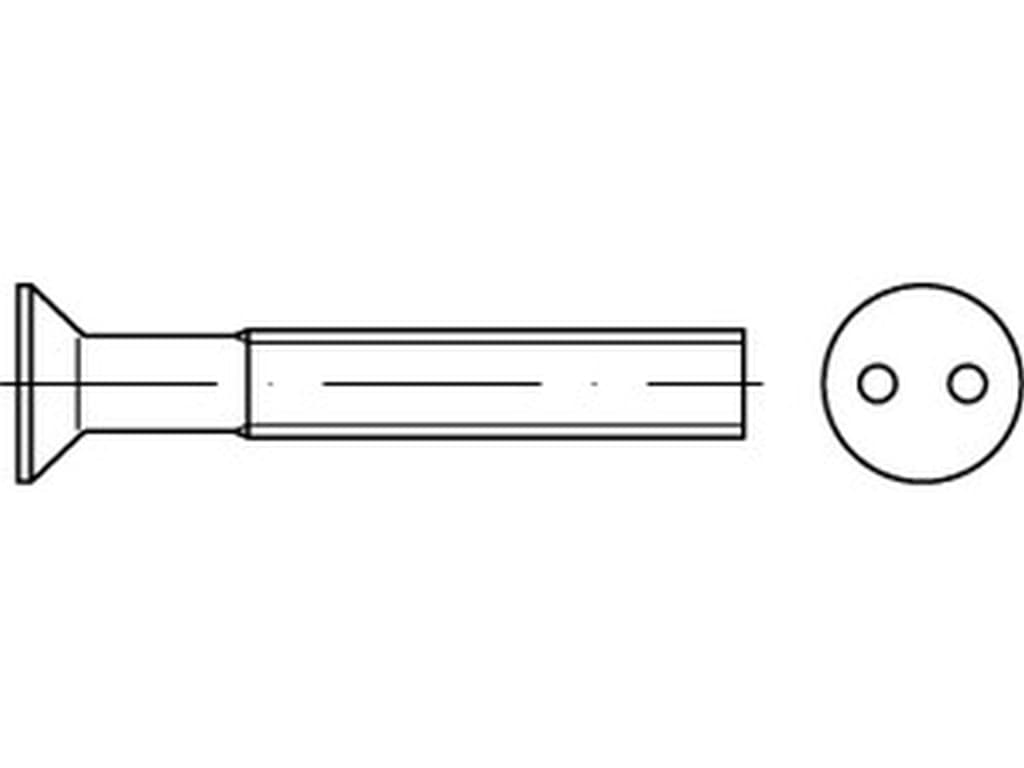 Bild von ART 88112 Sicherh.Schr.(D963)A2 M 3 x 12 mit Zweiloch A 2 VE=S