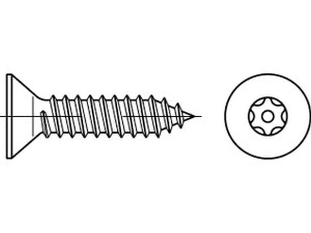 Bild von ART 88115 Sicherh. Schr. (D7982) A 2 4,8 x 32 mit PIN-ISR T25 A 2 VE=S