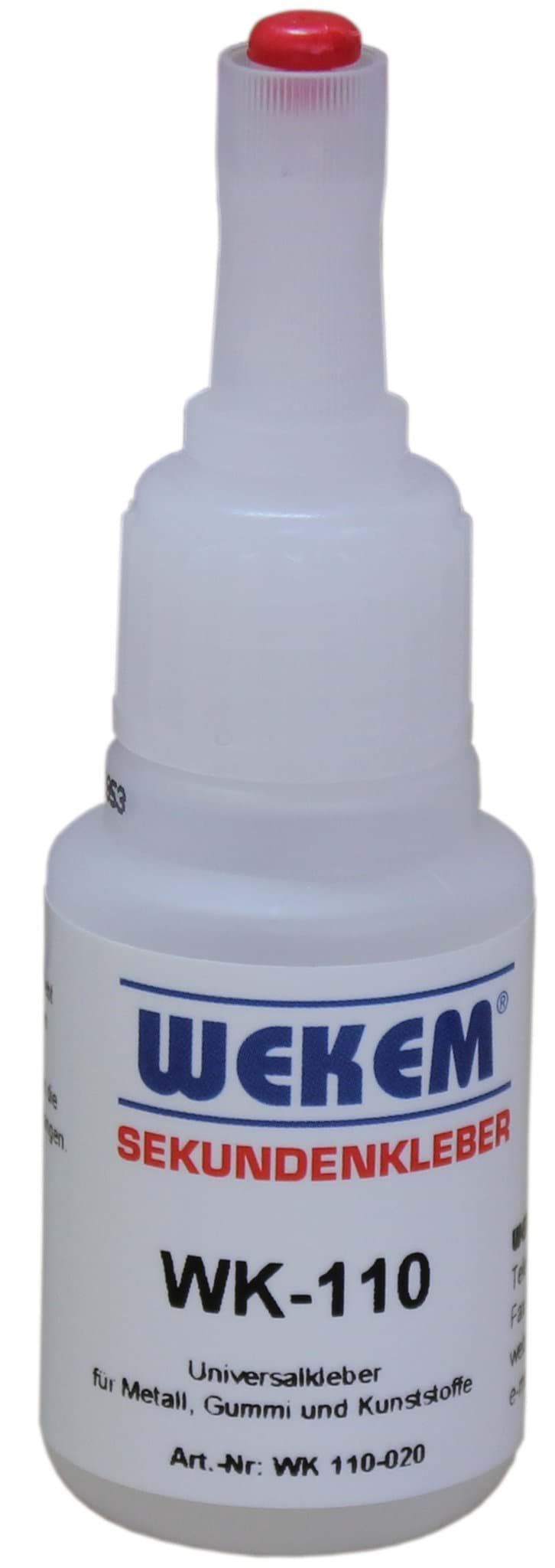 Bild von WEKEM-Sekundenkleber (20g) universell einsetzbar (WK 110)