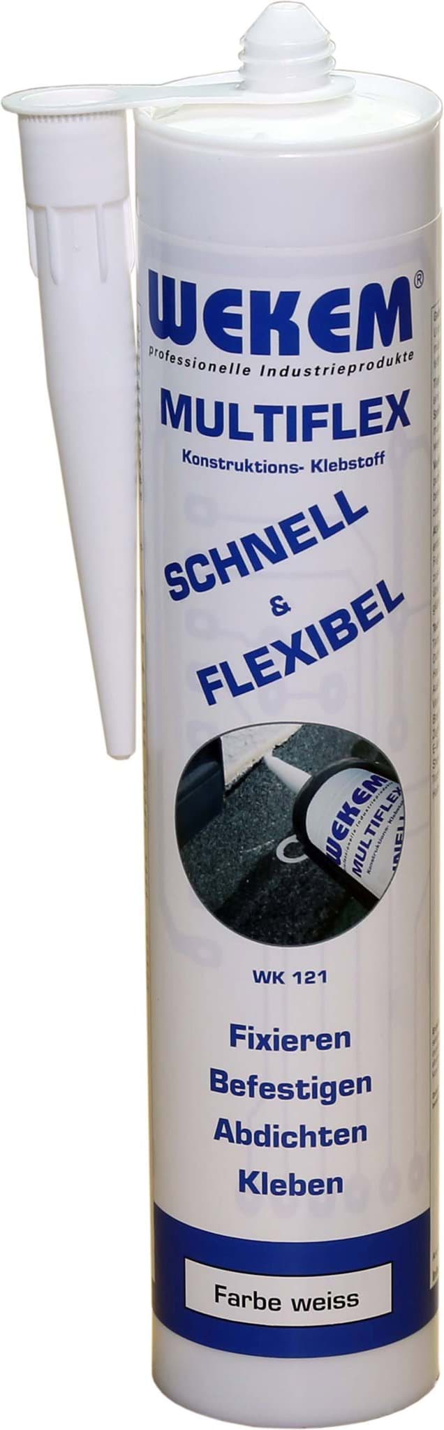 Bild von WEKEM-Multiflex -klebt und dichtet- (weiß) - 310ml (WK 121-300)