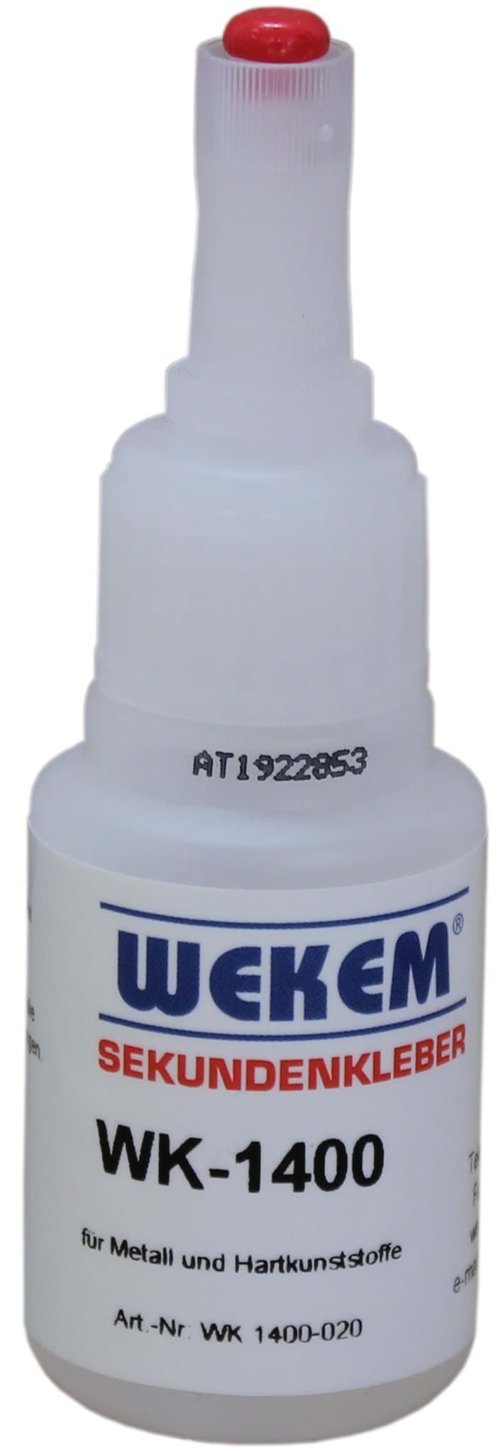 Bild von WEKEM-Sekundenkleber (20g) für Kunststoff (WK 1400)