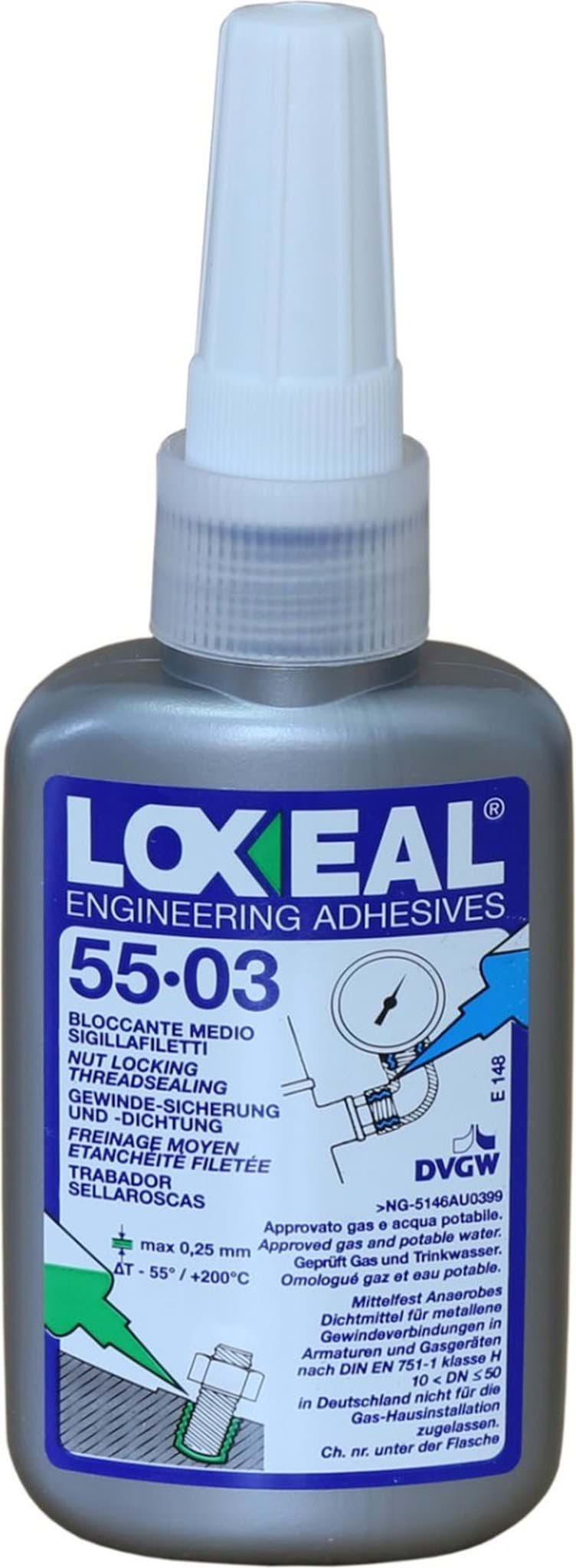 Bild von WEKEM-Loxeal Schraubensicherung (50ml Gebinde) - 55-03 - 50 ml