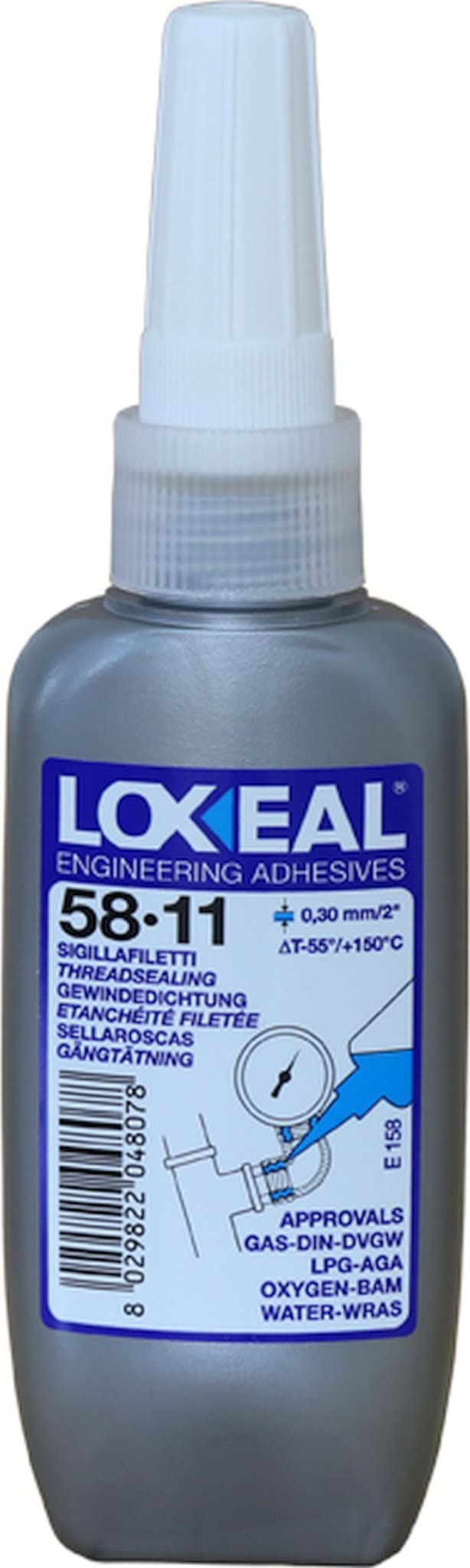 Bild von WEKEM-Loxeal Rohrgewindedichtung (50 ml Gebinde) - 58-11 - 50 ml