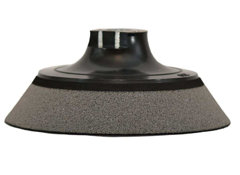 Bild von Haftstützteller Kunststoff ZB 330 W - 125 x 20 x M14-Gewinde, weich