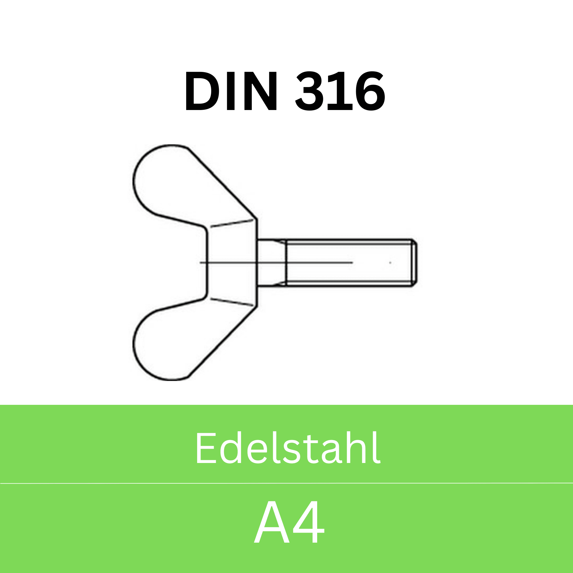 Bild für Kategorie ➤ Kategorie: DIN 316 Edelstahl (A4) 