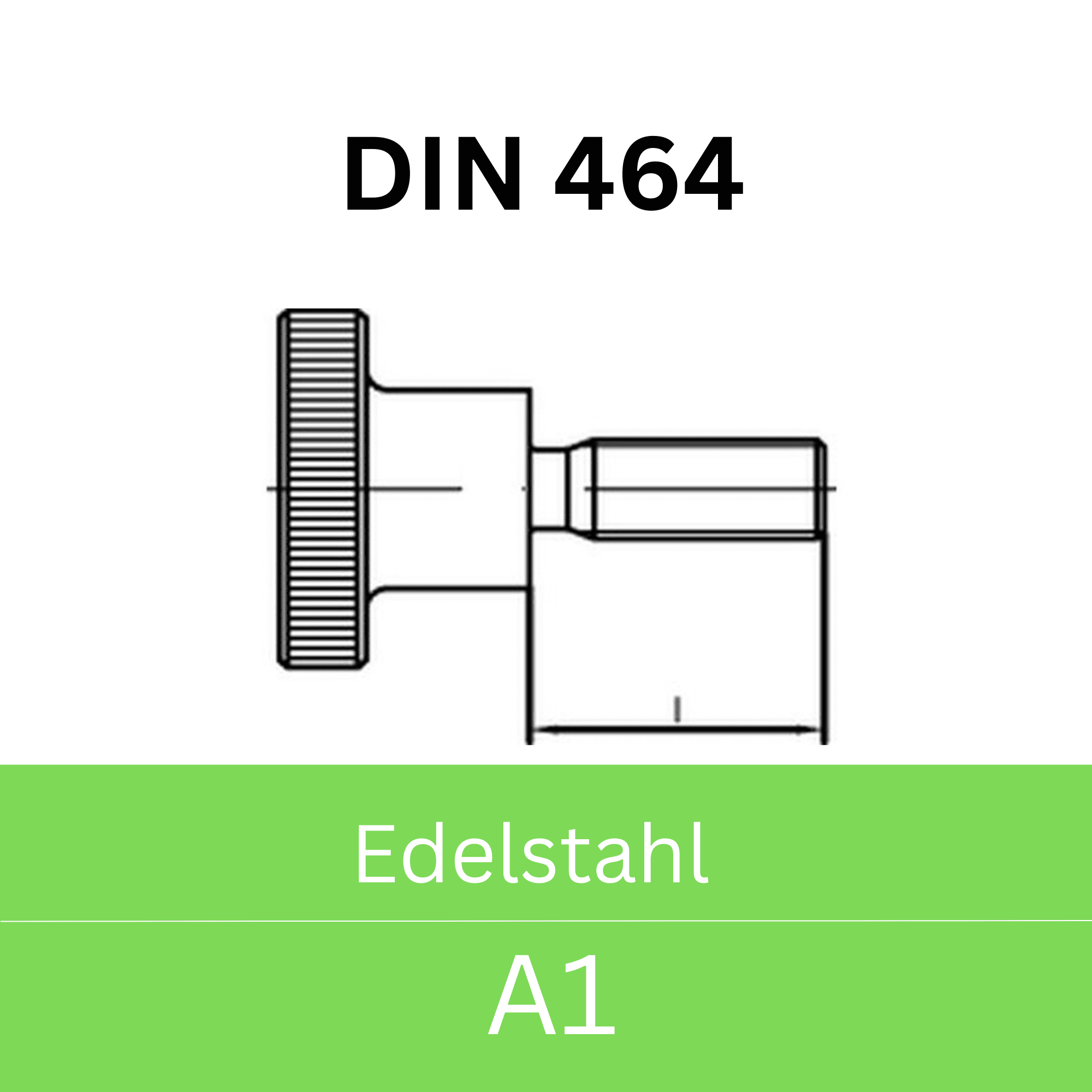 Bild für Kategorie ➤ Kategorie: DIN 464 Edelstahl (A1) 