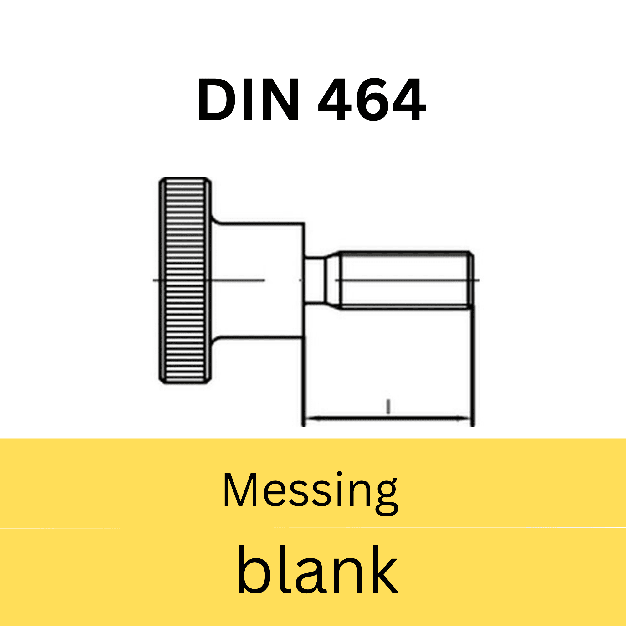 Bild für Kategorie ➤ Kategorie: DIN 464 Messing (blank)