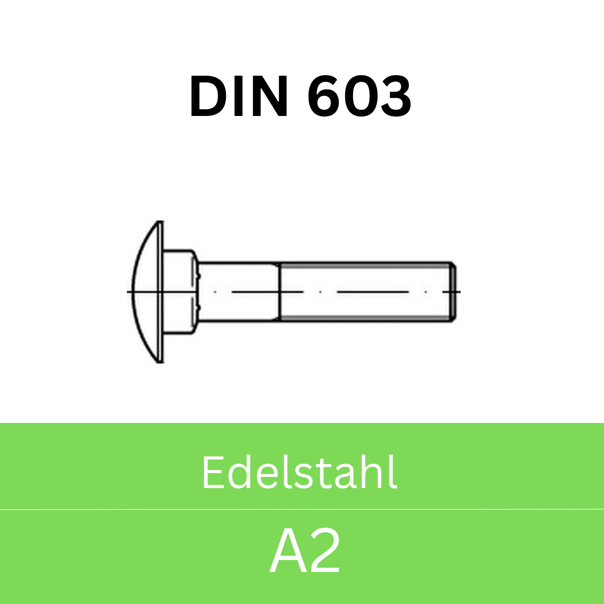 Bild für Kategorie ➤ Kategorie: DIN 603 Edelstahl (A2) 