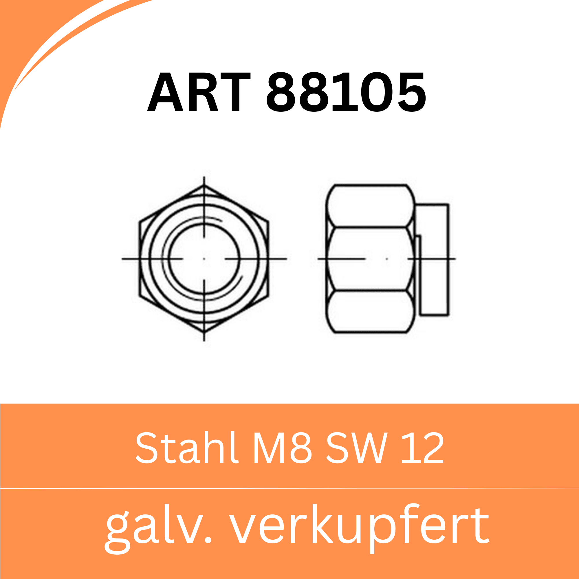 Bild für Kategorie ART 88105 ➤ Thermag-Muttern