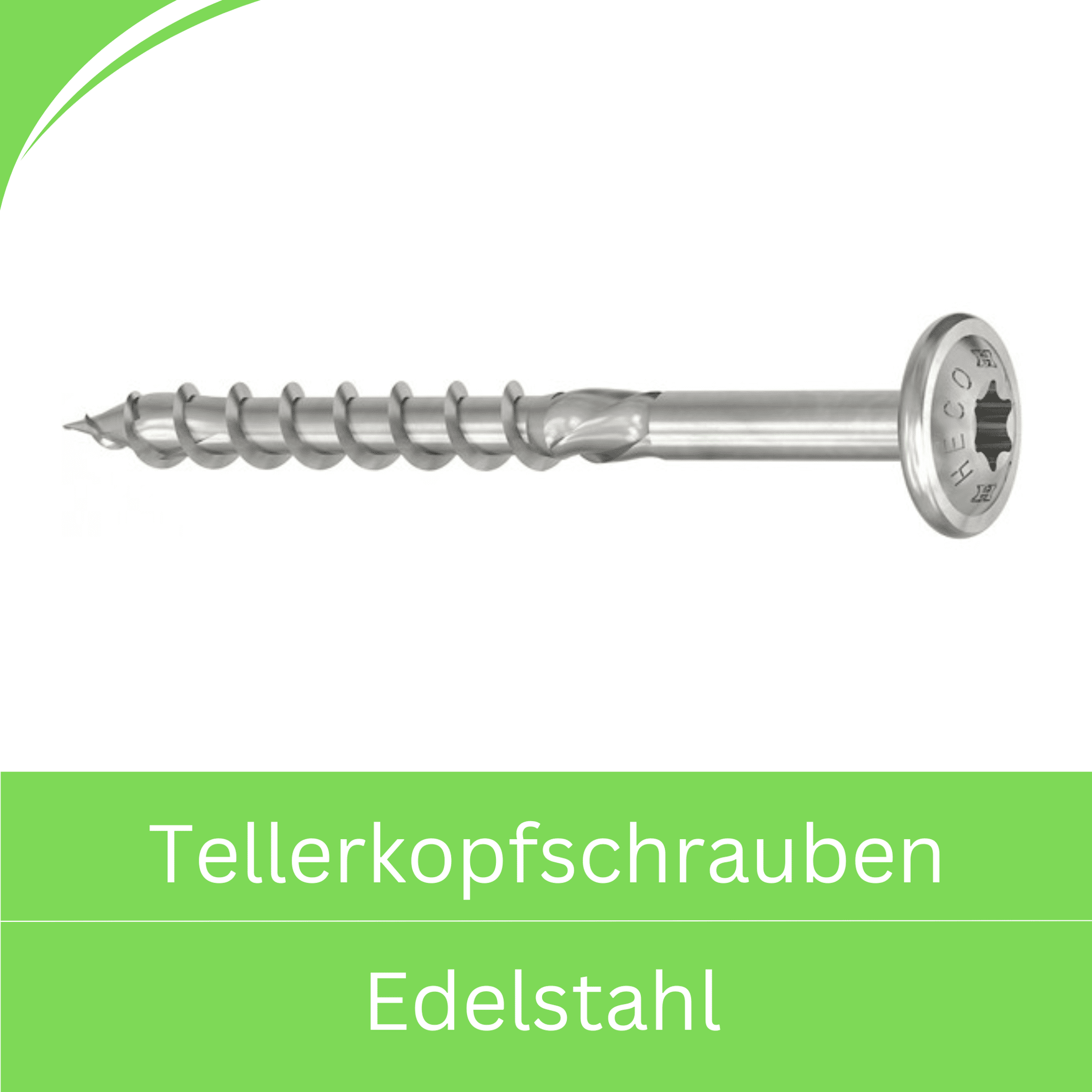 Bild für Kategorie Holzbau-Tellerkopf (Edelstahl)