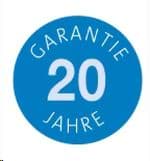 20 Jahre Garantie