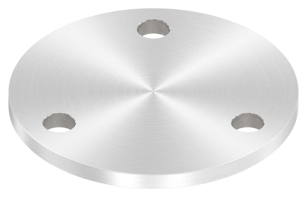 Bild für Kategorie Ankerplatte rund (Form B) ohne Fase, mit Rundschliff