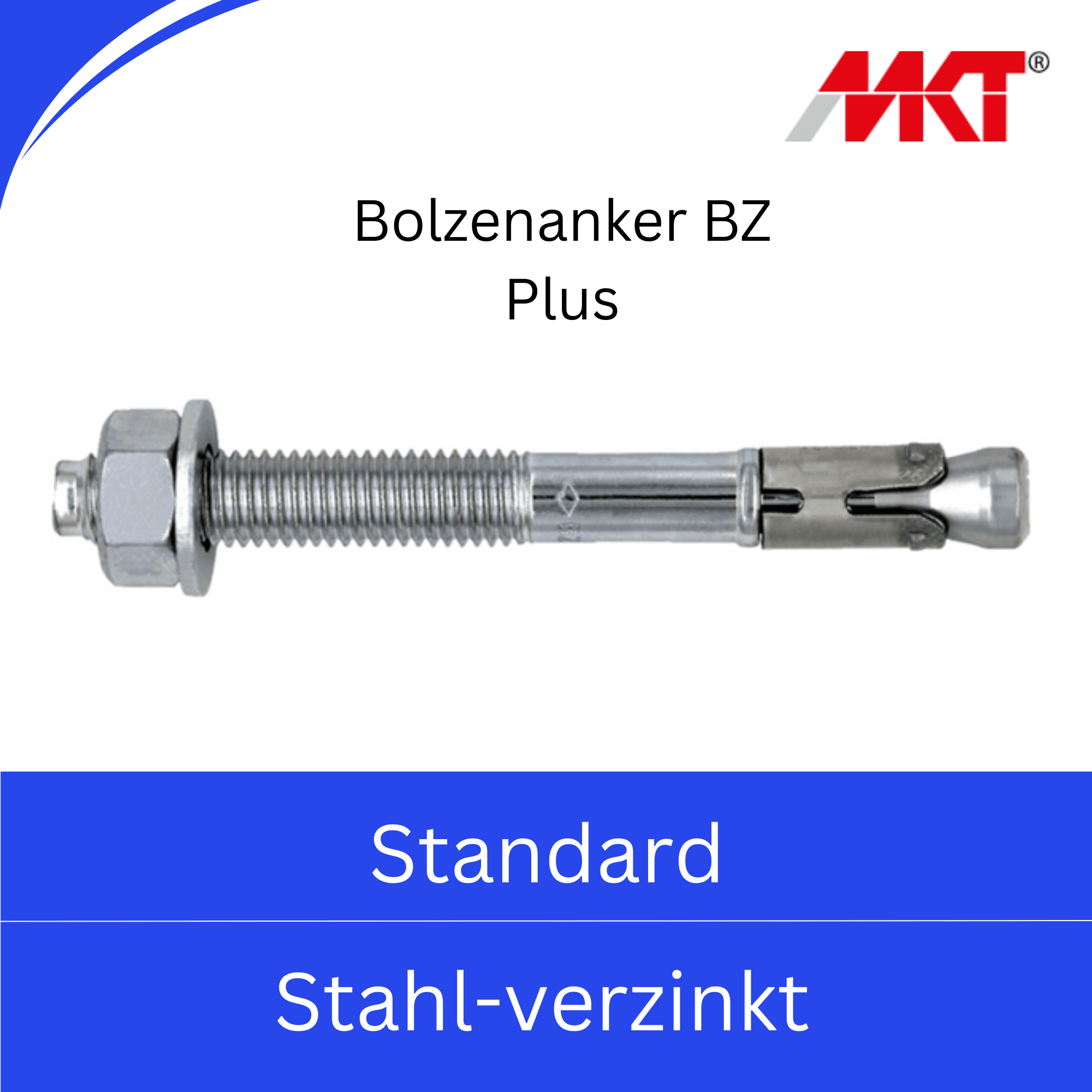 Bild für Kategorie Bolzenanker BZ Plus (Stahl verzinkt)