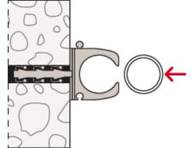 Bild von Elektro-Rohrclip RC