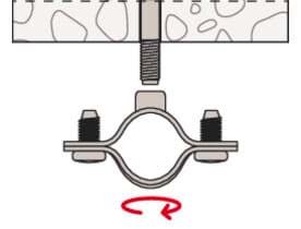 Bild von Schraubabstandsschelle AM