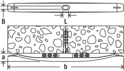 Bild von Kabelbefestigung (mehrere Kabel)-Kabelbügel KB