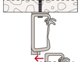 Bild von Kabelbefestigung (mehrere Kabel)-Sammelhalter SHA