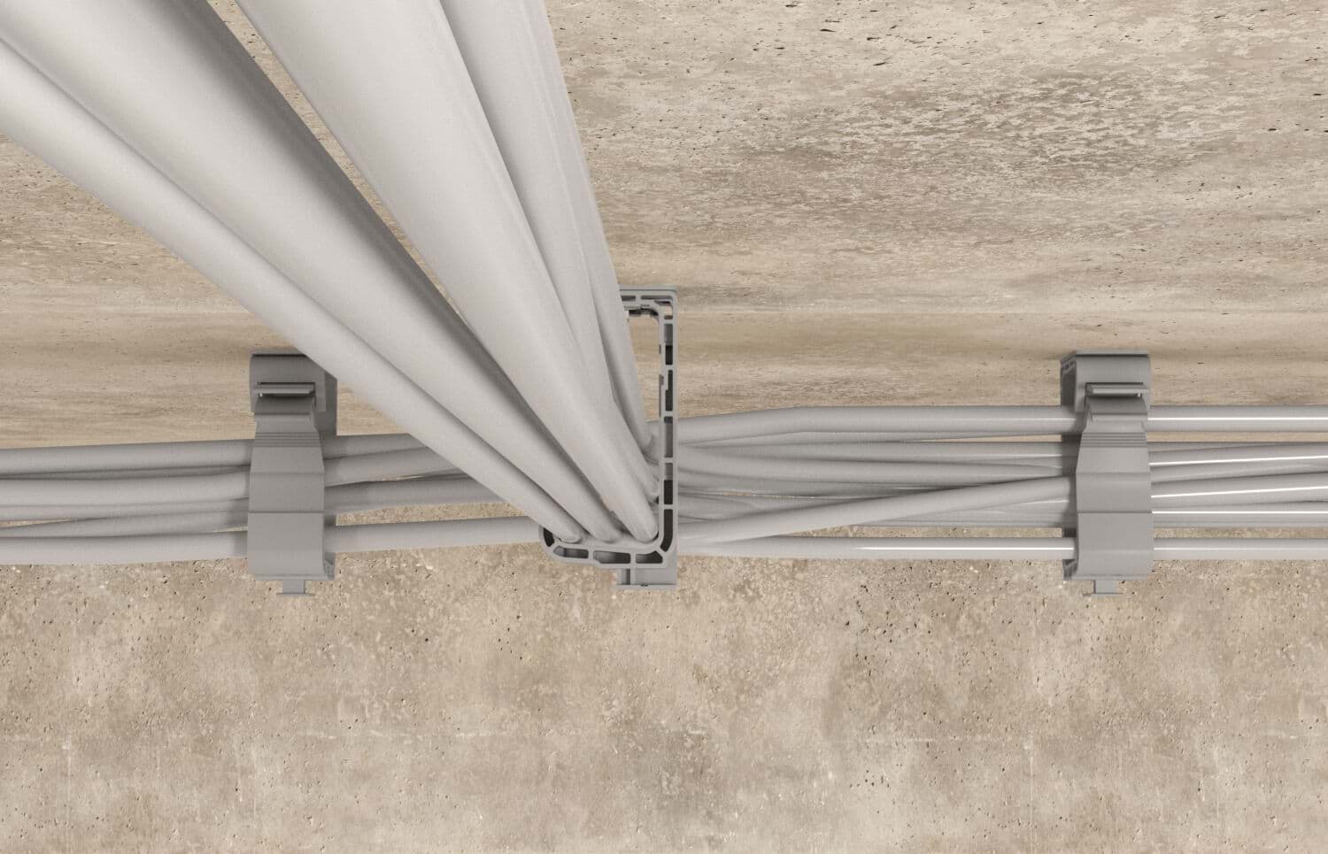 Bild von Kabelbefestigung (mehrere Kabel)-Sammelhalter SHA