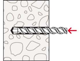 Bild von Kabelbinderdübel