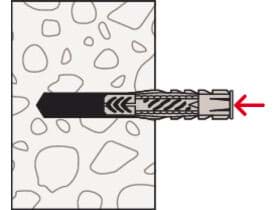 Bild von Universaldübel UX (mit Rand)