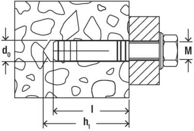 Bild von Messingdübel MS