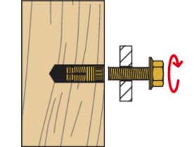 Bild von Messingdübel PA 4