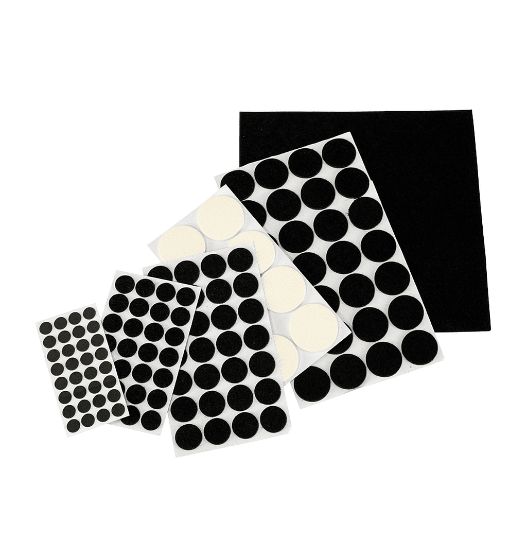 Bild für Kategorie Filzgleiter- & Schaumstoffdämpfer-Set 125-tlg.