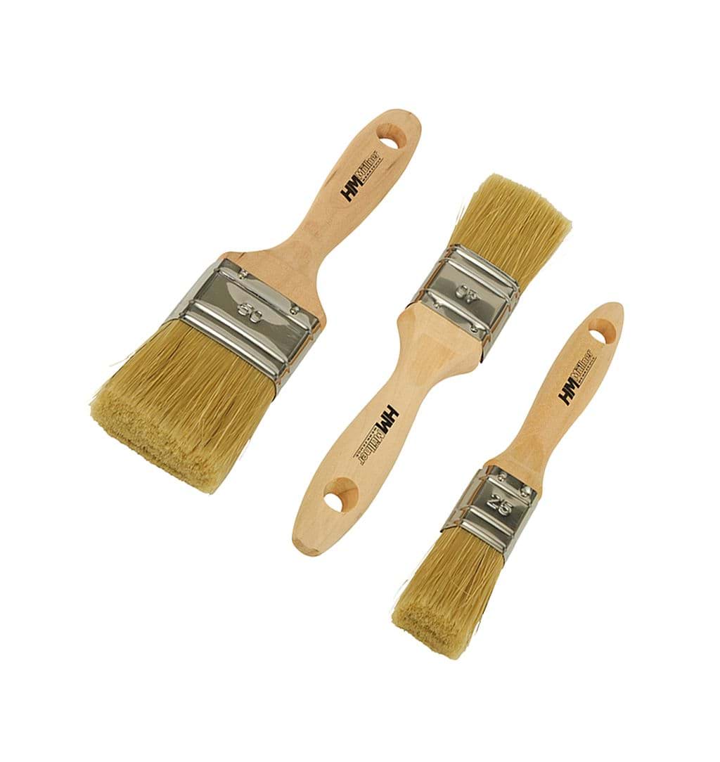 Bild von Pinselset 3 tlg, Holzgriff, SB