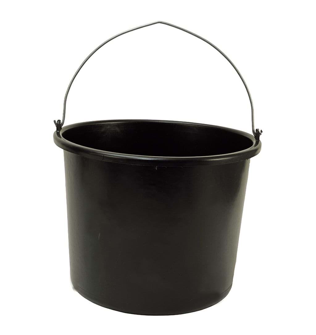 Bild von Baueimer 12 L, Schwarz