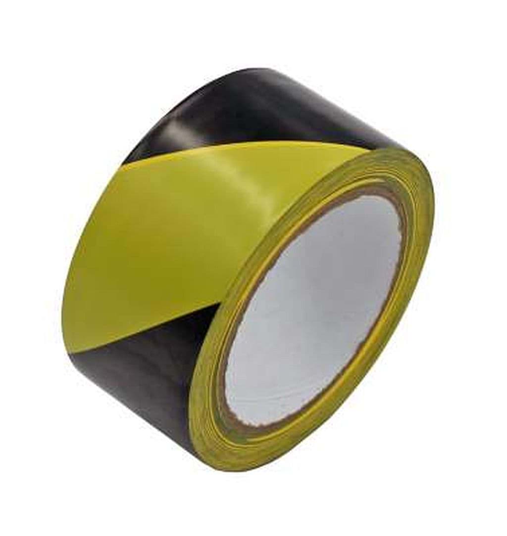 Bild von Warnband (schwarz/gelb) 50 mm x 30 m