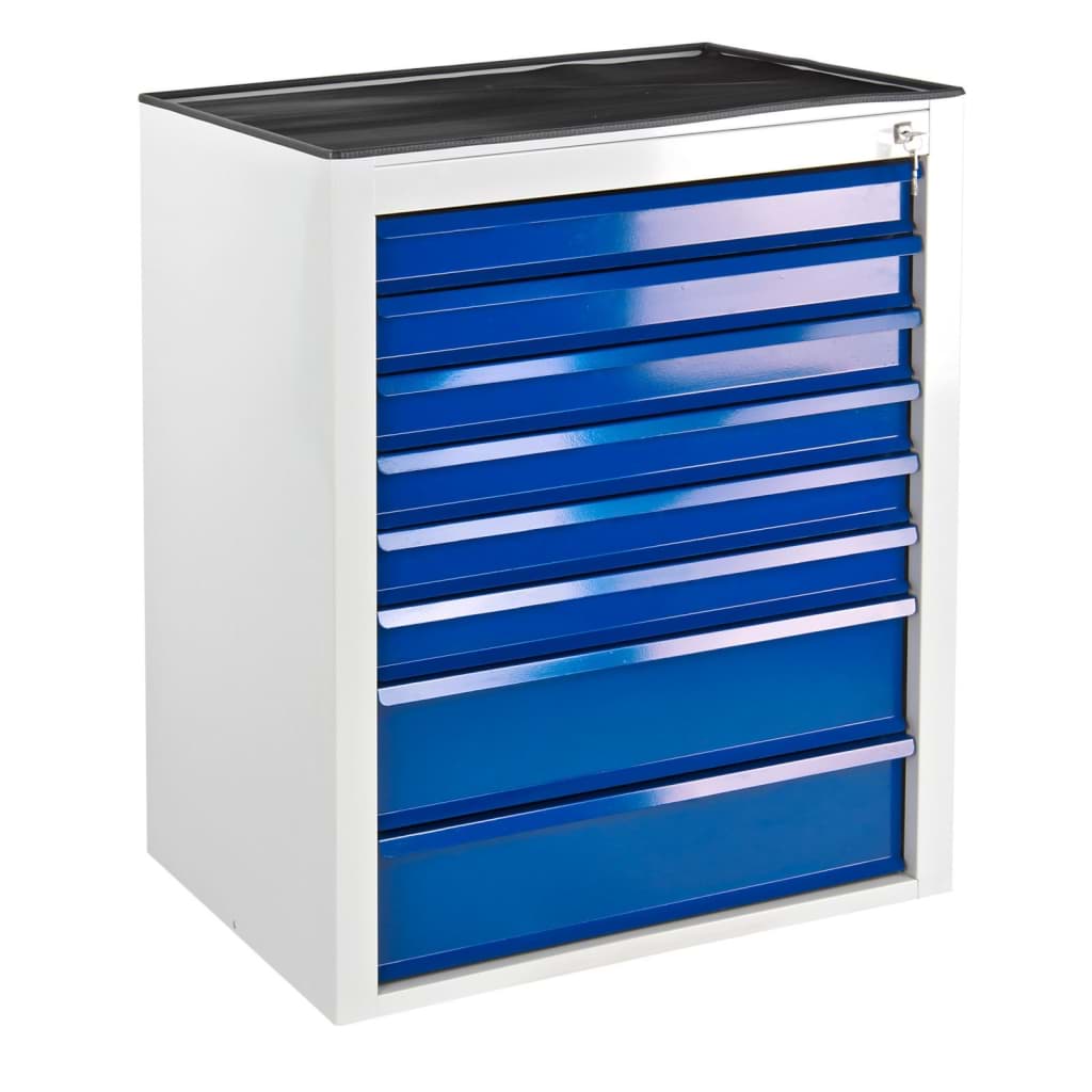 Bild von Schubladenschrank ''MAMMUT''  8 SL/  RAL 7035 - 5012