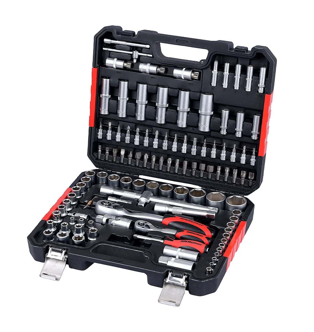 Bild von Steckschluesselsatz 140 tlg (1/4'' & 1/2'')