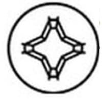 Kreuzschlitz PH Schraubenantrieb – Phillips-Antrieb